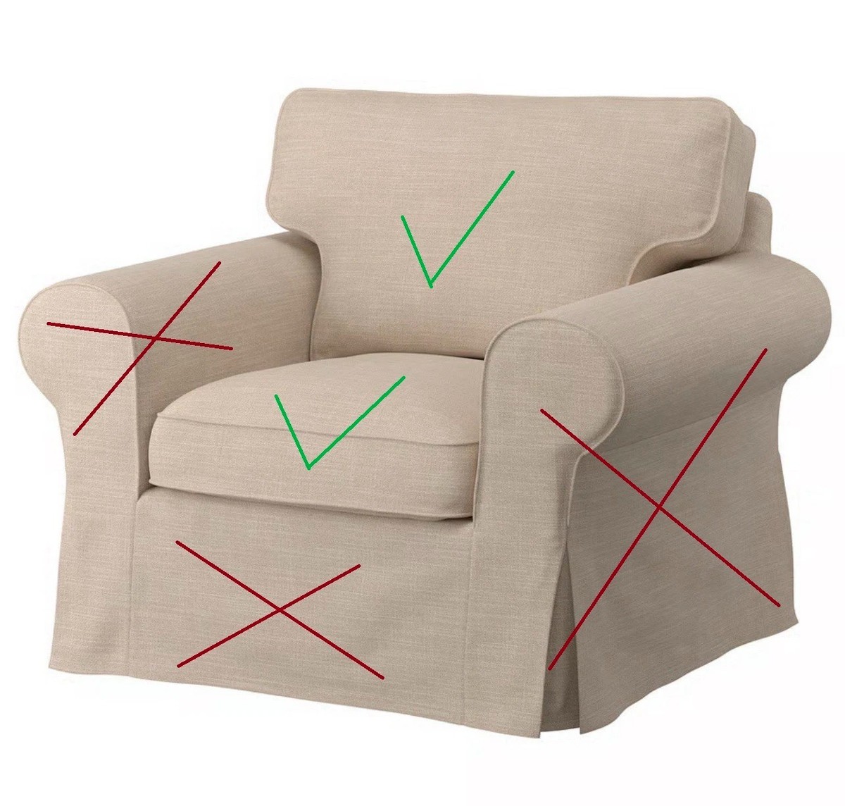 Arm Chair Covers Uppland Armchair IKEA Uppland Cover For Armchair