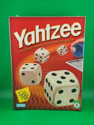 Yahtzee Board Game NEW Sealed Ages 8+