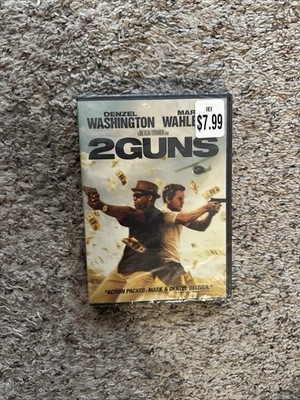 2 Guns [DVD] 2013 Mark Wahlberg Denzel Washington Action Movie Sealed Brand New