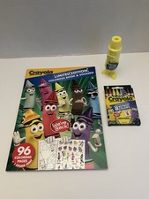 Crayola Ltd. Ed. Coloring Bk w/ Stickers, 8 Pk Crayons Sharpener Lemon Yellow