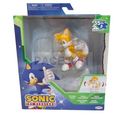 Sonic 35th Anniversary - Flying Tails - 4 Inch Feature Figure Wave 1 by Jakks Pa