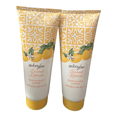 Amberglow Sweet Lemon Daily Use Hydrating Hand & Body Lotion 7.98 fl oz