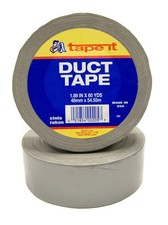 3 Rolls of Silver Duct Tape - 1.89" x 60 yds - 8 Mil