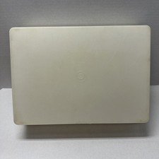 Vintage Tupperware 622-3 Fresh-N-Go Fancy Beige Rectangular Cake Keeper Carrier