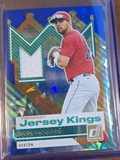 2025 Donruss - Prospect Jersey Kings Marcelo Mayer #PJK-MM Blue Ice (MEM, RC)