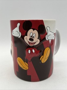 Disney Store Mickey Mouse Coffee Cup 3D Large Ceramic Coffee Mug 23 oz.