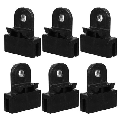 6 Pcs Repair Replacement Buckle Glass Regulator Holder Sash Clip Door Clips