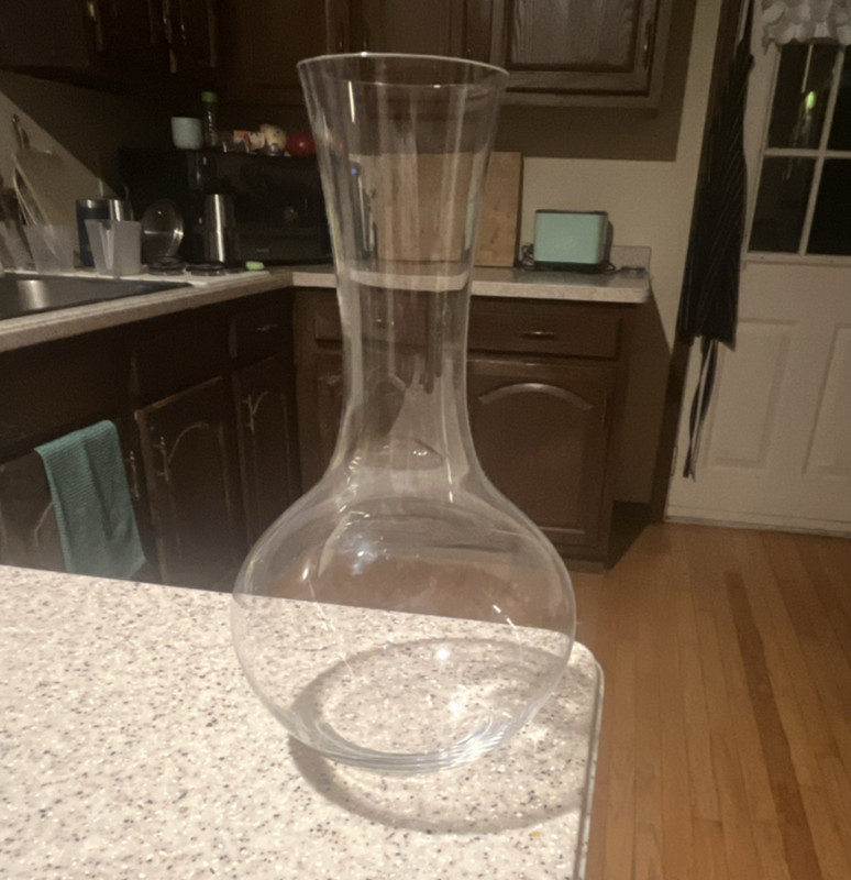 Riedel Vivant Clear Glass Wine Decanter Carafe