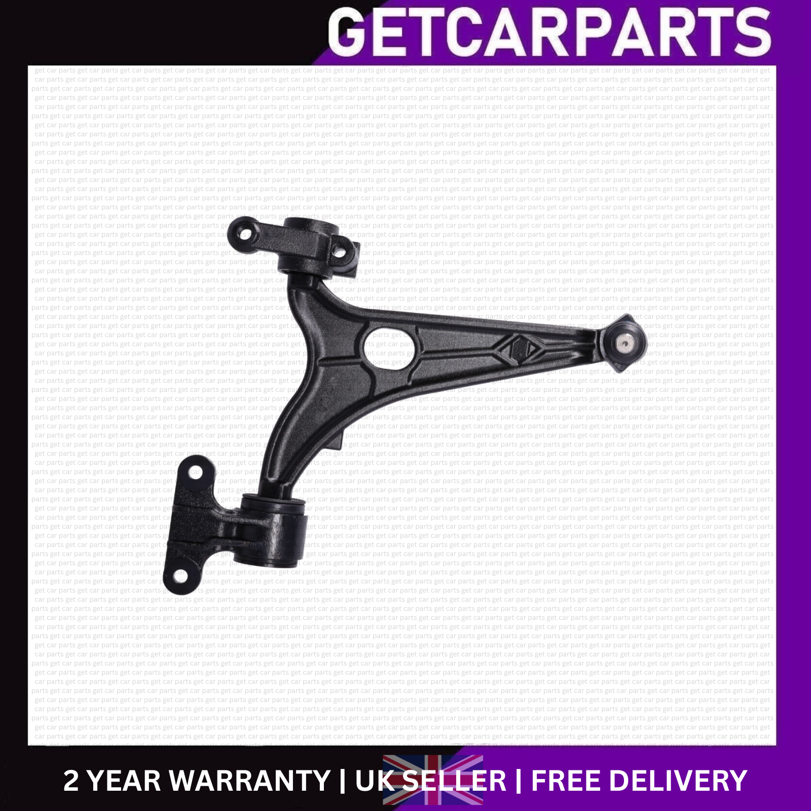 Front Lower Left Right Wishbone Arms Pair Fits Citroen Dispatch 07-17 - Image 9