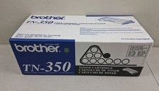Brother TN-350 / TN350 Black Toner Cartridge Genuine OEM New Factory Sealed Box
