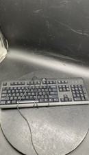 HP KU-1156 Black Wired USB Office Keyboard Full Size Genuine Desktop Accessory