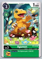 Agumon - BT2-043 BT2-043 C Common Release Special Booster 1.0 Digimon Near Mint