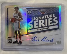 2020-21 Donruss Optic Holo Kira Lewis Jr Signature Series Auto