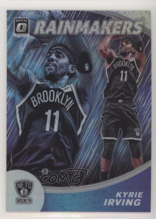 2019-20 Panini Donruss Optic Rainmakers Holo Prizm Kyrie Irving #8 s3g