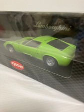 Kyosho 1/18 Lamborghini Miura P400SV Lime Green Diecast Model Car Collectible