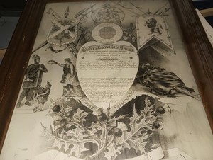 Scottish Rights Charter MacGregor No.87 Toledo,OH