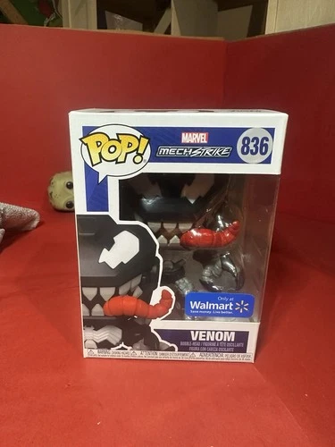 FIGURA EXCLUSIVA FUNKO POP MARVEL MECHSTRIKE VENOM #836 WALMART NUEVA EN CAJA