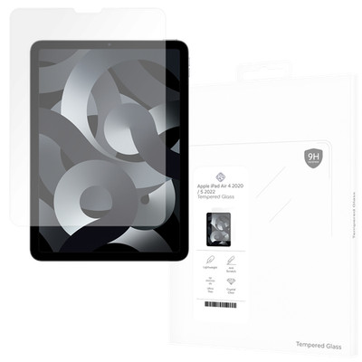 Panzerfolie Schutzglas Apple iPad Air 4 2020 Displayschutz - Cazy - Transparant