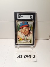 1952 Topps Eddie Stanky St.Louis Cardinals #76 Graded SGC 5 (NICE)