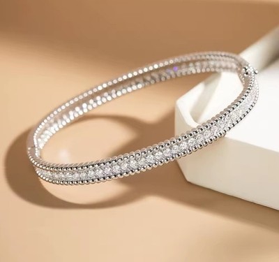 S925 Sterling Silber Armband mit Kettengliedern