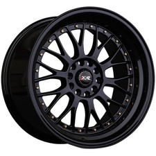 Xxr Wheels 521 18x10 5x114.35x120 Offset 25 Black Gold Rivets Quantity Of 4