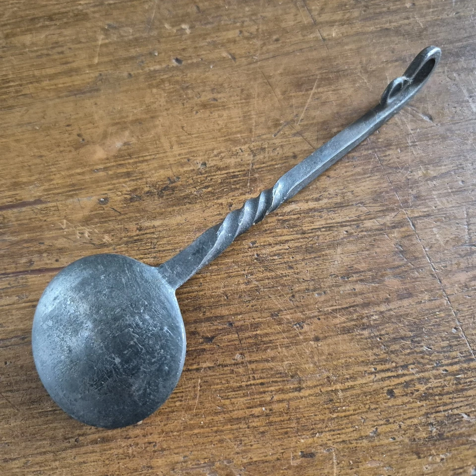 Medieval cutlery set hand-forged Outdoor Cooking Set Fork Spoon Knife - Image 4 of 4