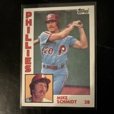 1984 Topps Base Set - Mike Schmidt #700 Philadelphia Phillies Baseball