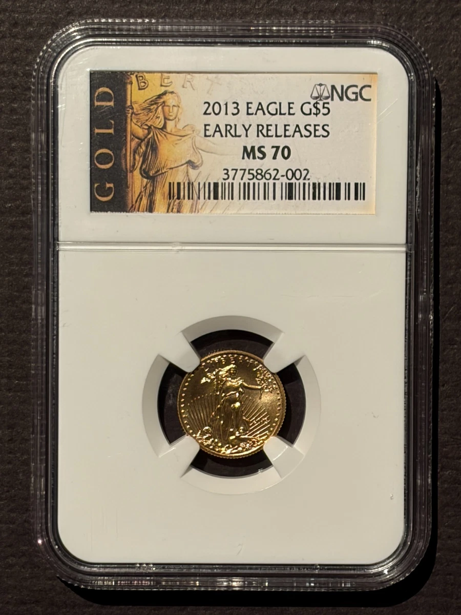American Eagle MS 70 Graded 2013 Gold Bullion Coins for sale | eBay