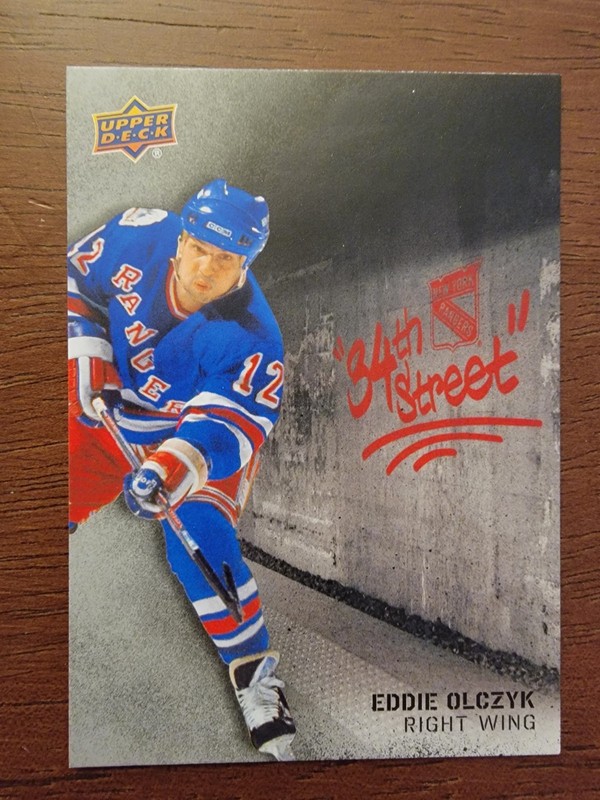 2025-26 Upper Deck New York Rangers Centennial - 34th Street Ed Olczyk #34S-27