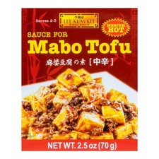 2 x Salsa de tofu mabo estilo chino Sichuan Lee Kum Kee MEDIANA CALIENTE 2,5 OZ