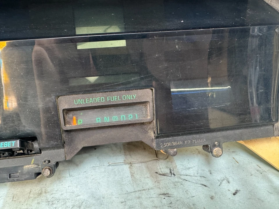 UNTESTED 89-94 S15 Blazer Jimmy Bravada S10 Digital Dash Cluster 25085887 - Image 4 of 4