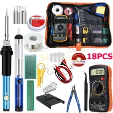 60W/80W Solder Gun Kit Auto Soldering Feed Hand-Held Welding Iron Power Tool Kit