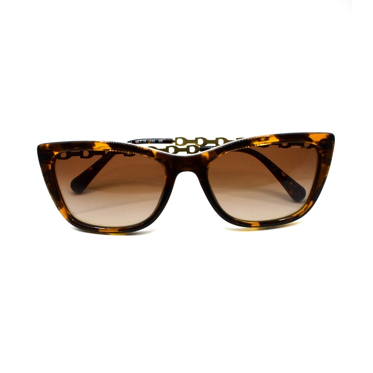 Coach 512013 (Dark Tortoise) 55-18-140mm 3N Sunglasses  display picture 1