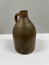 Antique J.S. Taft / Keene, NH Stoneware Jug Error Jug