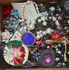 5 LB Vintage Modern Costume Jewelry Lot Craft Wear Resell Lot 7083