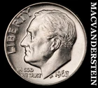 1963-D Silver Roosevelt Dime - Choice Gem Brilliant Uncirculated  #K3058