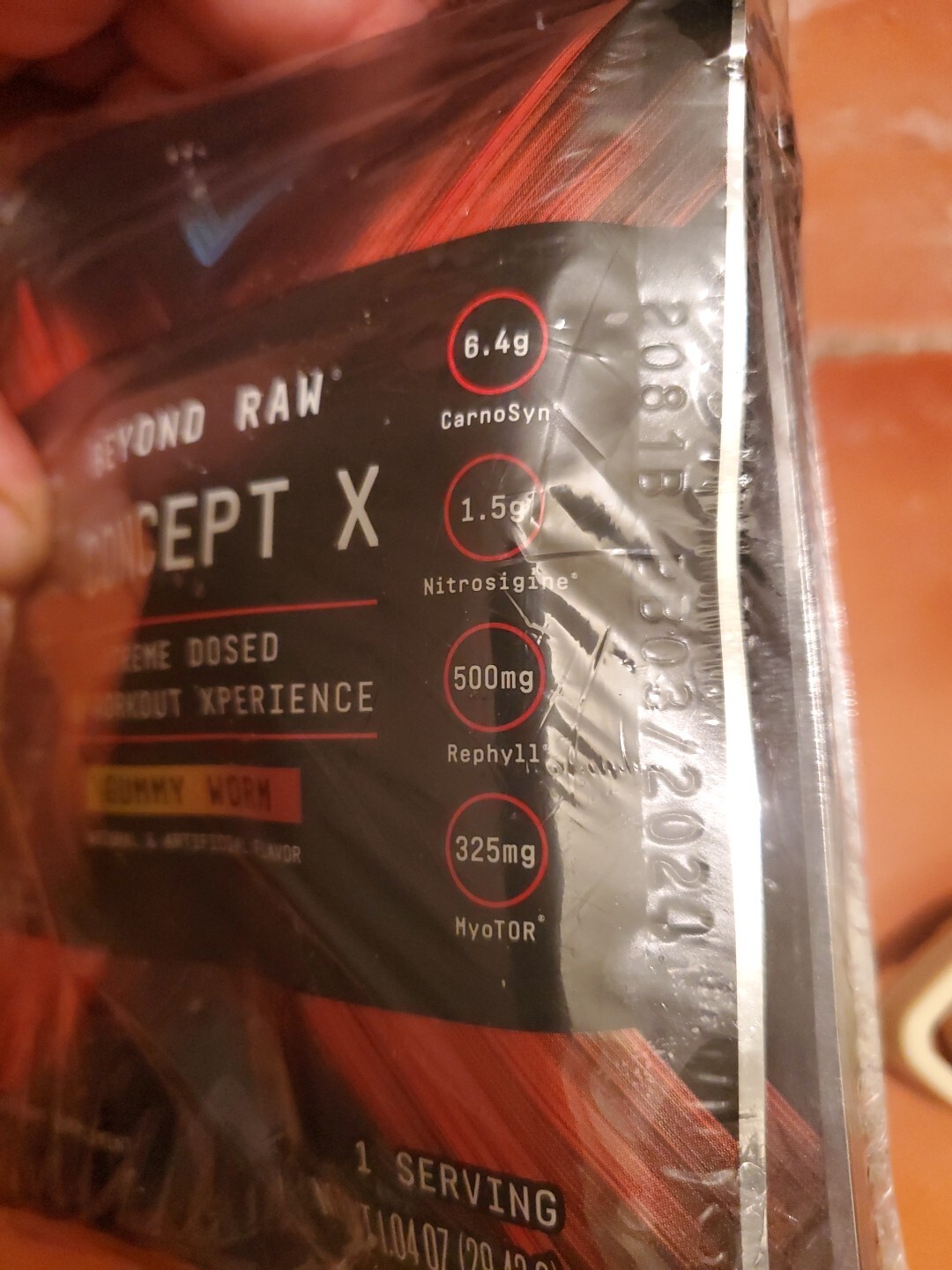 Beyond Raw Concept X Xtreme Dose Preworkout Gummy Worm BB 03/2024 5