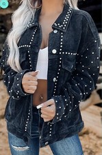 Studded Jacket Womens Large