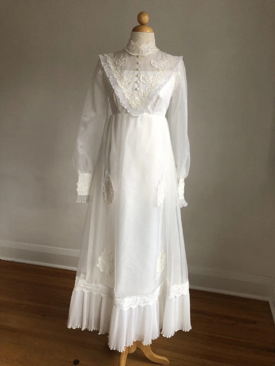 Empire Waist White Vintage Dresses for Women for sale | eBay