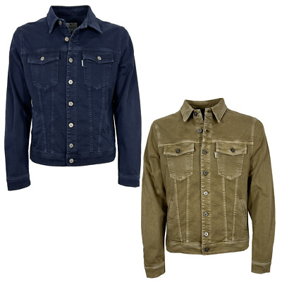 BARMAS Herren Jeansjacke Farbe 10 oz Slim Mod REY B319 T10 MADE IN ITALY