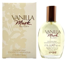 Vanilla Musk by Coty for Women 1.7 oz Cologne Spray NEW 100% AUTHENTIC