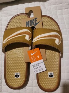 nike chenille slides