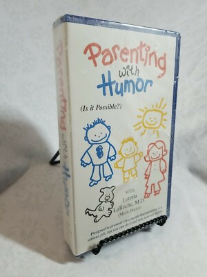 Parenting with Humor (Is It Possible?) VHS David Griffiths D.A.R.E. - RARE HTF