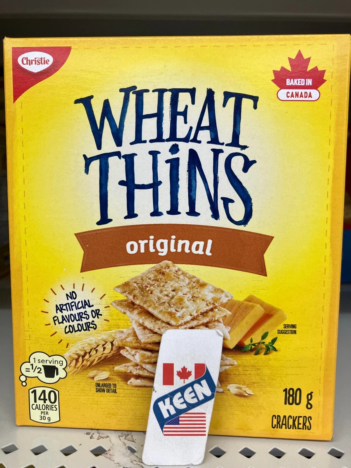 WHEAT THINS Original Crackers 180 g, Exp:2026JA18 - Picture 1 of 17