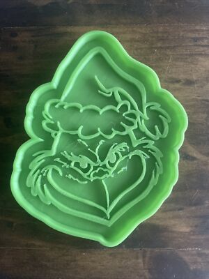The Grinch Christmas cookie cutters fondant cutter Embosser, 3D