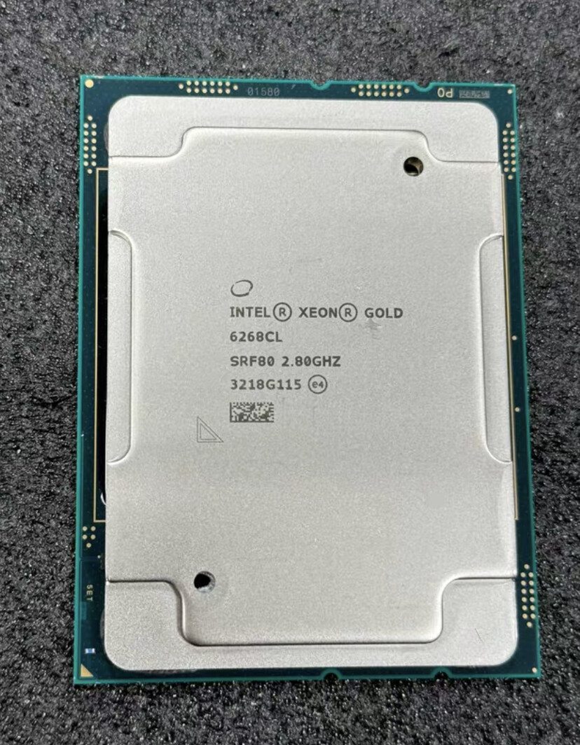 Intel Xeon Gold 6268CL CPU SRF80 24 Core 48 Threads LGA-3647  Processors