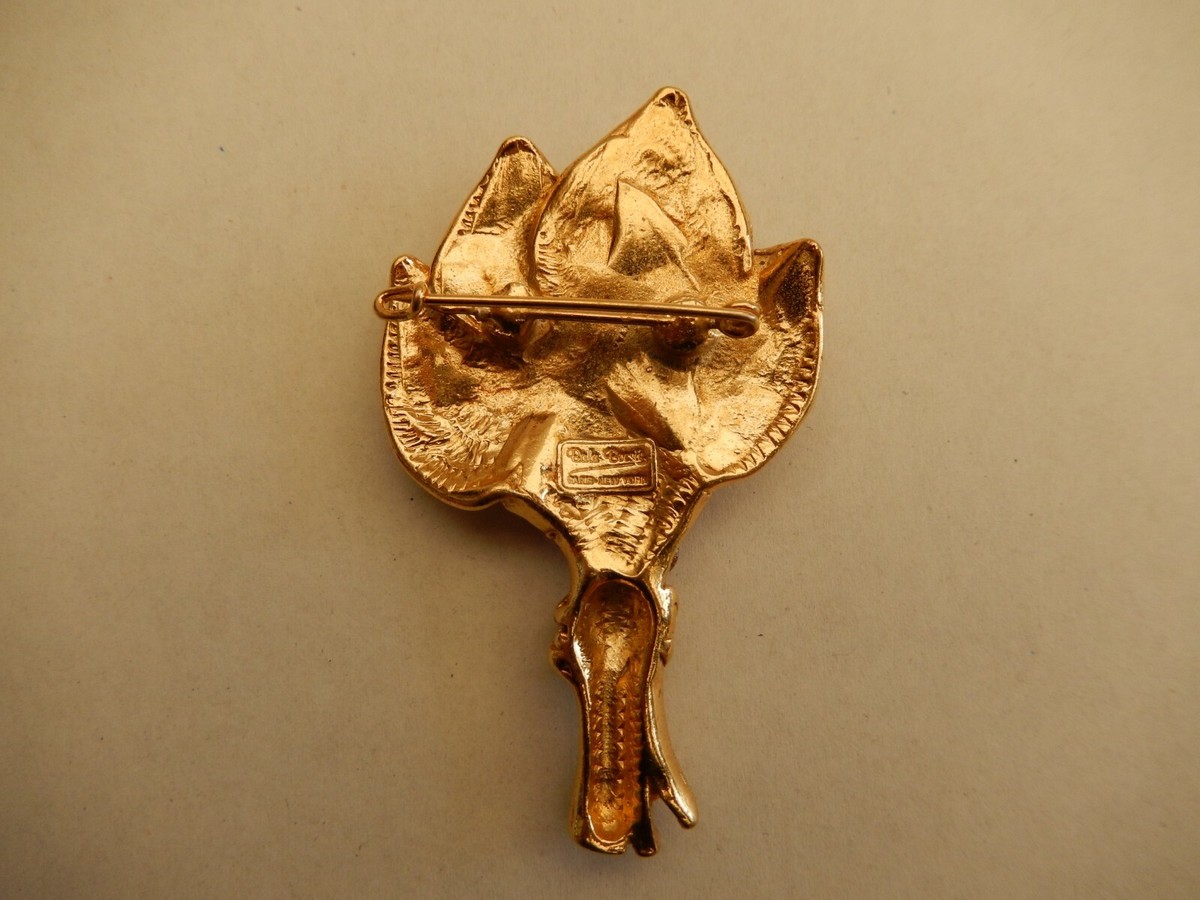 Broche Bala Booste - Dorée, Fantaisie, Occasion En Très Bon État