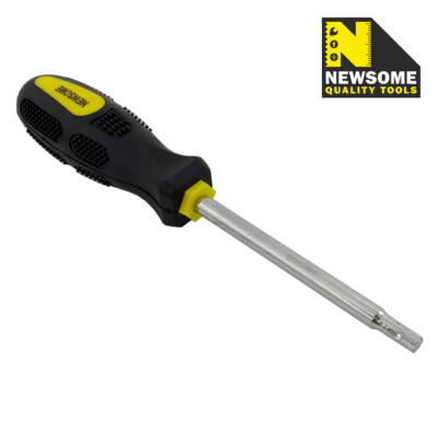 8-Piece Security Torx TRX Screwdriver Set - Tamperproof Star Bits With Soft Grip Handles