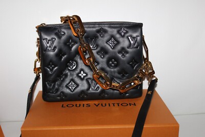 NEW LOUIS VUITTON COUSSIN BB CROSSBODY SHOULDER BAG CLUTCH M20574