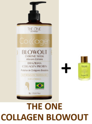 THE ONE COLLAGEN BLOWOUT  1 LITER  100% AUTHENTIC
